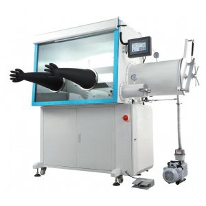 įdėkite dujų pirštinių dėžutę