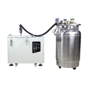 skystu azotu aušinamas planetinis rutulinis malūnas