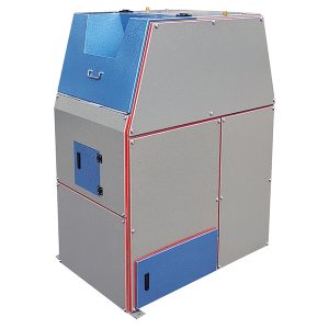 hermetiška lydinio žandikaulių trupinimo ir skaldymo mašina